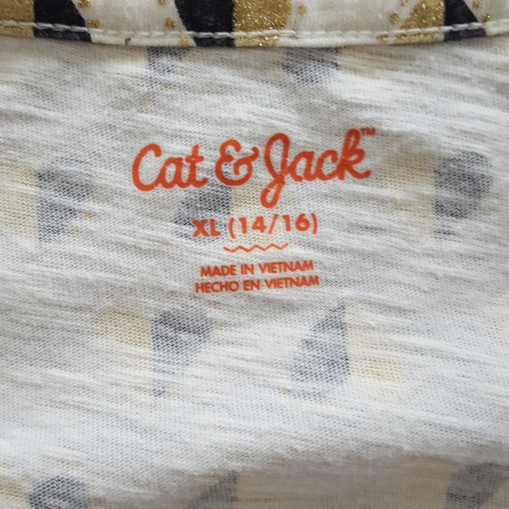 ▪︎Cat and Jack▪︎Girl's Dress with Shimmery Hearts - Picture 5 of 6